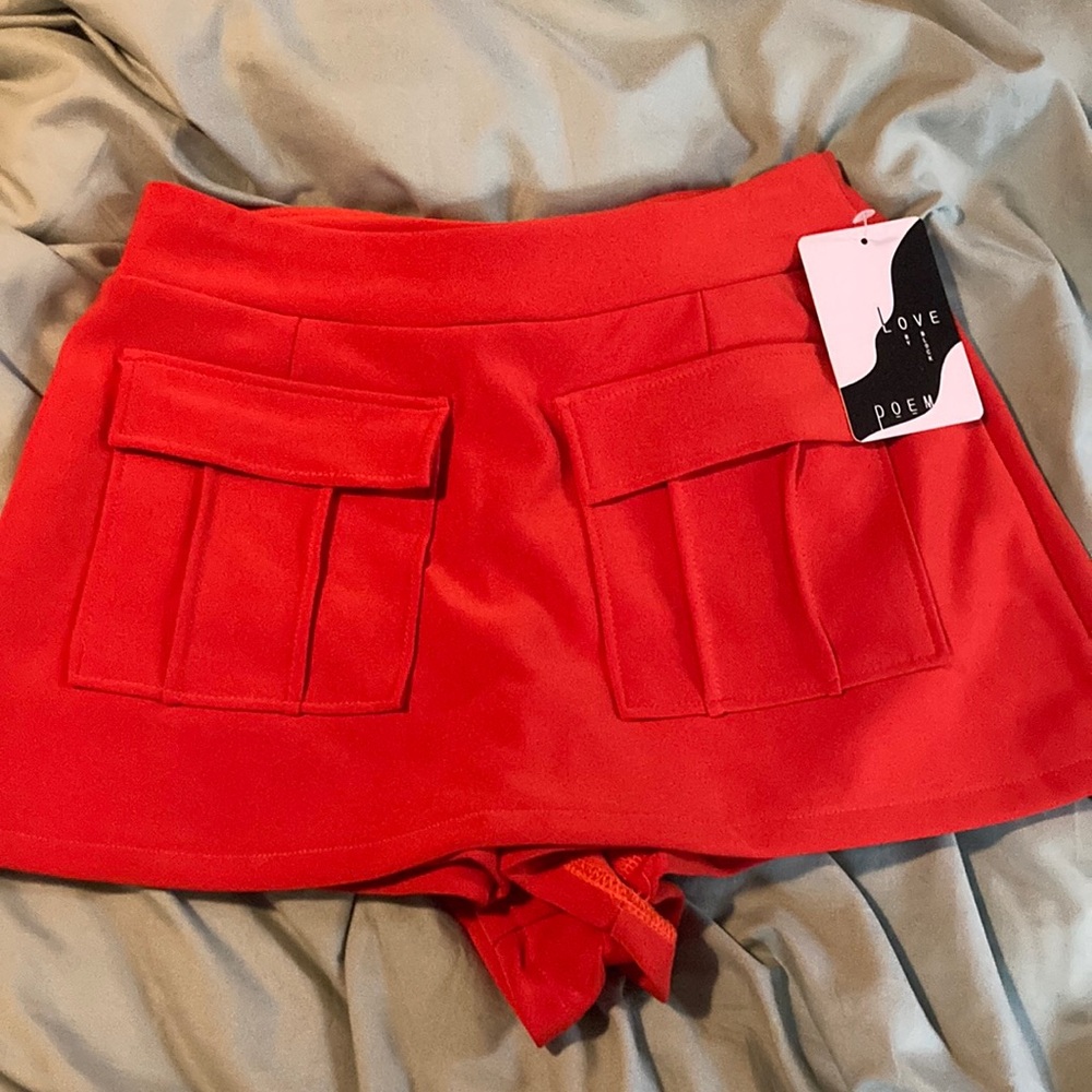 Medium Red Skort! Super cute, too big for me.